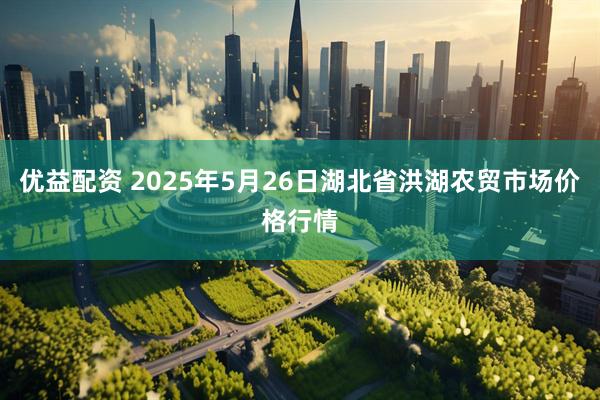 优益配资 2025年5月26日湖北省洪湖农贸市场价格行情