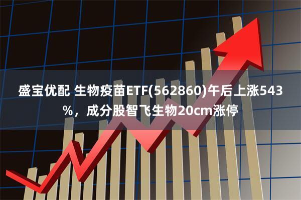 盛宝优配 生物疫苗ETF(562860)午后上涨543%，成分股智飞生物20cm涨停